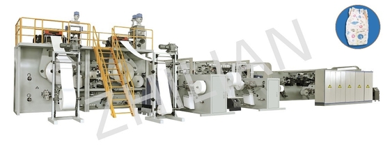 O tipo completo máquina da faixa da largura do tecido do bebê automatizou inteiramente