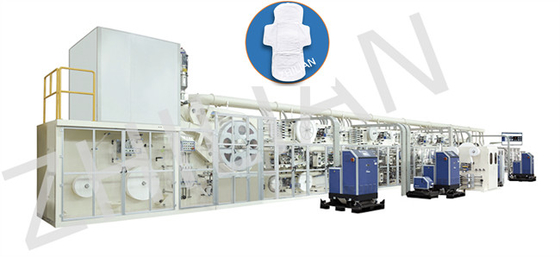 Guardanapo sanitário fêmea de 430mm que faz a máquina 1500pcs/min