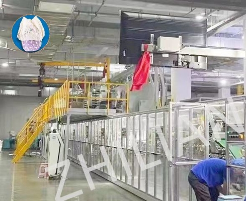O bebê levanta o tipo da máquina 3pcs das calças de Traning do bebê do tecido