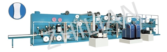 Sentido transversal da máquina diária do protetor do calcinha da máquina do forro do calcinha do uso