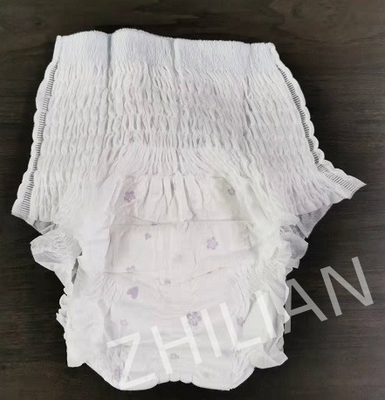 Máquina descartável feminino das calças do período menstrual